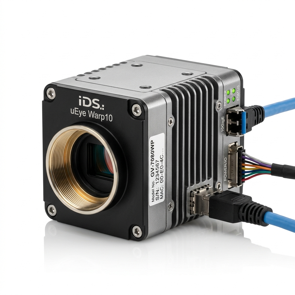 uEye Warp10 - High-Speed 10GigE Vision Camera (Model GV-7080WP)